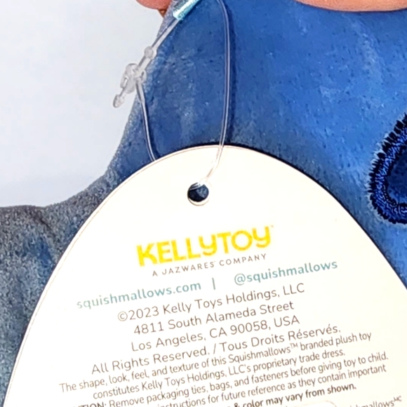 STITCH 🫂 Hug Mee Disney Original Squishmallow by Kelly Toy ☆》NWT《☆ - Picture 9 of 9